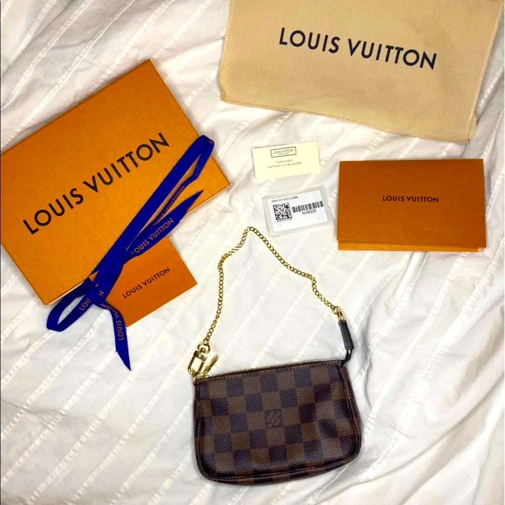 NWT! Louis Vuitton Mini Pochette Accessoires - Picture 2 of 7